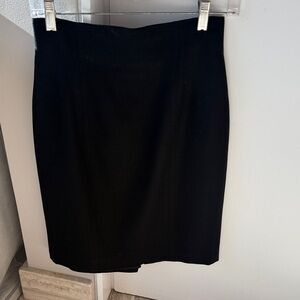 Classic Black Women's Pencil Skirt